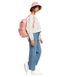 The Roxy Cozy Nature Backpack in Sachet Pink