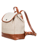 The Roxy Lonely Sea Backpack in Natural