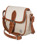 The Roxy Womens Lonely Sea Crossbody Bag in Natural