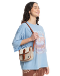 The Roxy Womens Lonely Sea Crossbody Bag in Natural