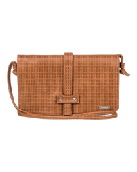 The Roxy Womens Singing Waves Crossbody Bag in Camel