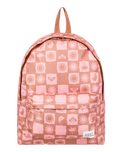 The Roxy Sugar Baby Printed Backpack in Camel Sunsquare Ax