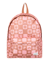 The Roxy Sugar Baby Printed Backpack in Camel Sunsquare Ax