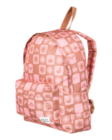 The Roxy Sugar Baby Printed Backpack in Camel Sunsquare Ax