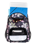 The Roxy Shadow Swell Printed Backpack in Anthracite