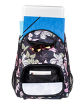 The Roxy Shadow Swell Printed Backpack in Anthracite