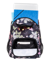 The Roxy Shadow Swell Printed Backpack in Anthracite