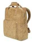 The Roxy Feeling Good Corduroy Backpack in Oil Green