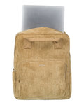 The Roxy Feeling Good Corduroy Backpack in Oil Green