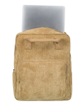 The Roxy Feeling Good Corduroy Backpack in Oil Green