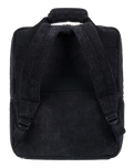 The Roxy Feeling Good Corduroy Backpack in Anthracite