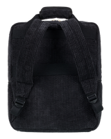 The Roxy Feeling Good Corduroy Backpack in Anthracite