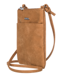 The Roxy Womens As You Can Phone Bag in Camel