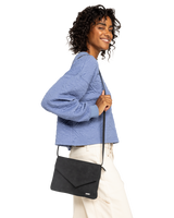 The Roxy Womens As You Can Cross Body Bag in Antracite 