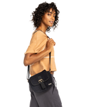 The Roxy Womens Feeling Good Cross Body Bag in Anthracite 