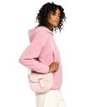 The Roxy Womens Feeling Good Cross Body Bag in Lilac Chiffon 