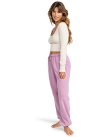 The Roxy Womens Oasis Haze Joggers in Mauve Orchid