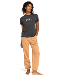 The Roxy Womens Surf Stoked Joggers in Camel