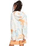 The Roxy Womens Ocean Goer Hoodie in Snow White On Mars