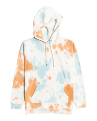 The Roxy Womens Ocean Goer Hoodie in Snow White On Mars