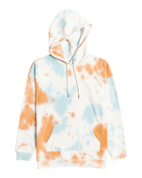 The Roxy Womens Ocean Goer Hoodie in Snow White On Mars