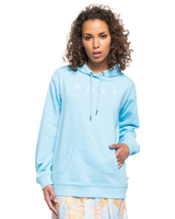 The Roxy Womens Surf Stoked Hoodie in Cool Blue