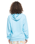 The Roxy Womens Surf Stoked Hoodie in Cool Blue