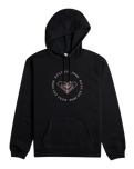 The Roxy Womens Surf Stocked Brushed Hoodie in Anthracite