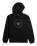 The Roxy Womens Surf Stocked Brushed Hoodie in Anthracite