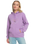 The Roxy Womens Surf Stocked Brushed Hoodie in Regal Orchid