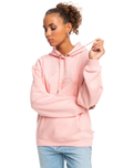 The Roxy Womens Surf Stoked Brushed Hoodie in Blossom