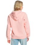 The Roxy Womens Surf Stoked Brushed Hoodie in Blossom