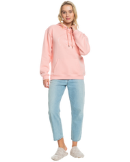 The Roxy Womens Surf Stoked Brushed Hoodie in Blossom