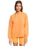 The Roxy Womens Essential Energy Hoodie in Mock Orange