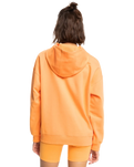 The Roxy Womens Essential Energy Hoodie in Mock Orange