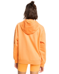 The Roxy Womens Essential Energy Hoodie in Mock Orange