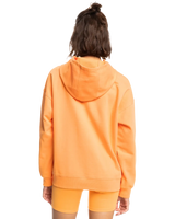 The Roxy Womens Essential Energy Hoodie in Mock Orange