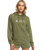 The Roxy Womens Surf Stoked Terry Hoodie in Loden Green