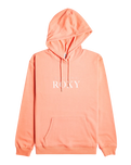 The Roxy Womens Surf Stoked Terry Hoodie in Papaya Punch