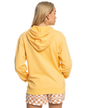 The Roxy Womens Surf Stoked Terry Hoodie in Flax