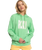 The Roxy Womens Thats Rad Hoodie in Absinthe Green