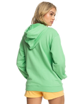 The Roxy Womens Thats Rad Hoodie in Absinthe Green