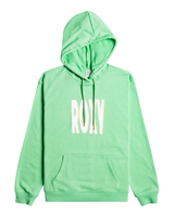 The Roxy Womens Thats Rad Hoodie in Absinthe Green