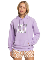 The Roxy Womens Thats Rad Hoodie in Purple Rose