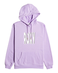 The Roxy Womens Thats Rad Hoodie in Purple Rose