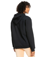 The Roxy Womens Surf Stoked Hoodie (2023) in Anthracite