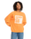 The Roxy Womens Take Your Place Sweatshirt in Tangerine