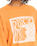 The Roxy Womens Take Your Place Sweatshirt in Tangerine