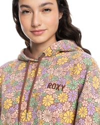 The Roxy Womens That Girl Beautiful Hoodie in Rootbeer