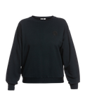 The Roxy Womens Surfing By Moonlight Sweatshirt in Anthracite